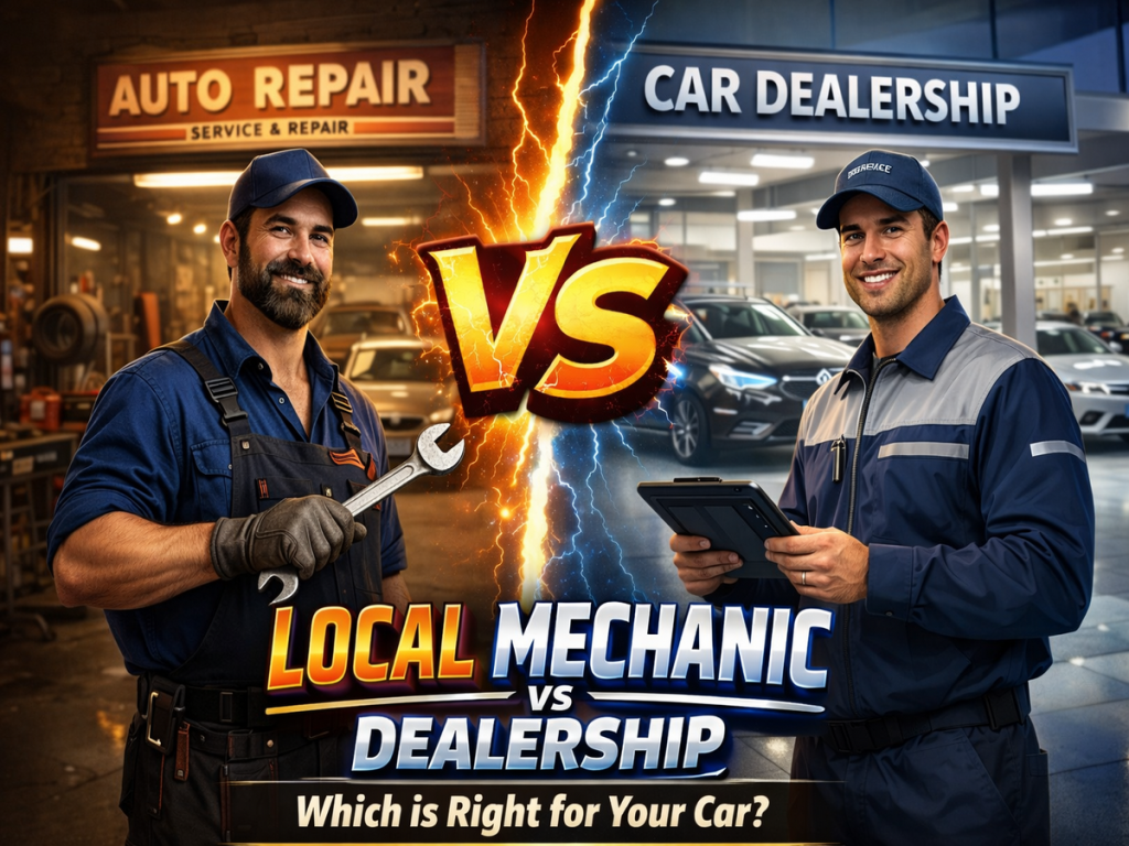 local mechanic vs dealership