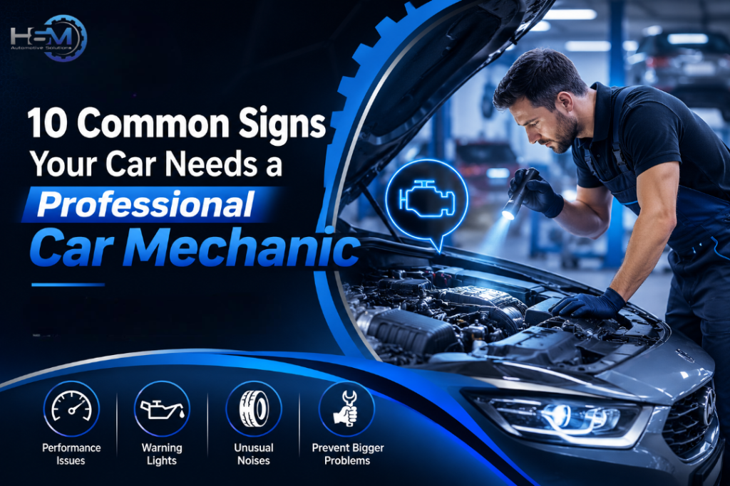 signs your car needs a mechanic